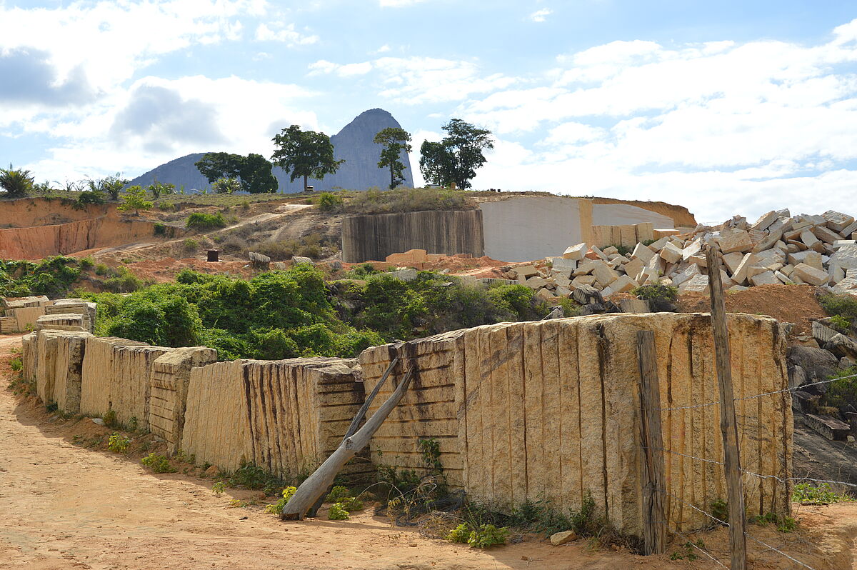 Mining in Espirito Santo state, Brazil