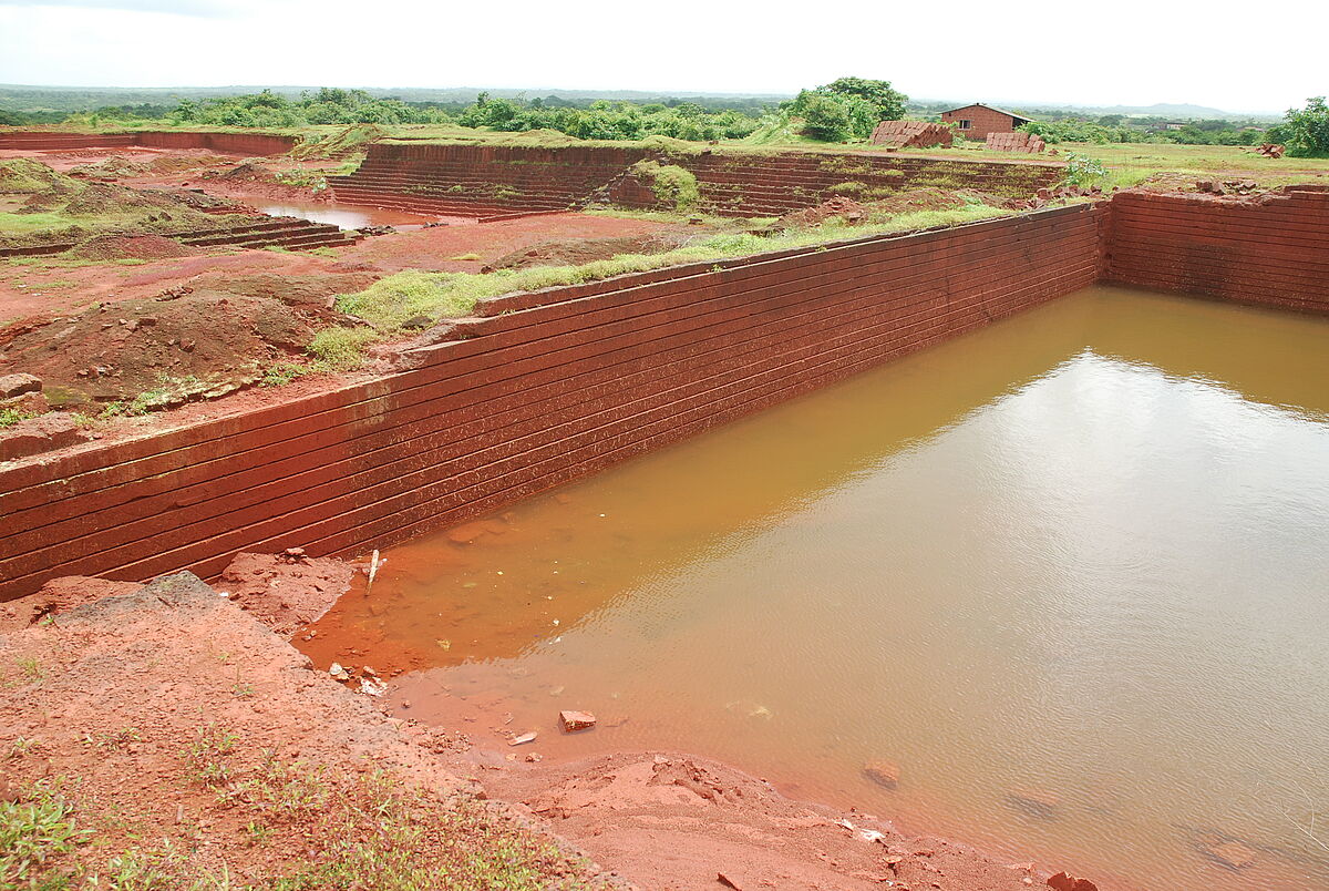 ferricrete mining near Nate, nuclear power plant